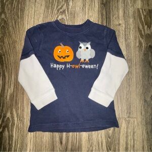 Gymboree Vintage Halloween Embroidered Shirt size 2T